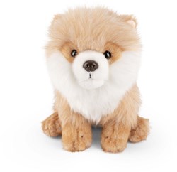 Living Nature peluche perro Pomeranian juguete suave niños
