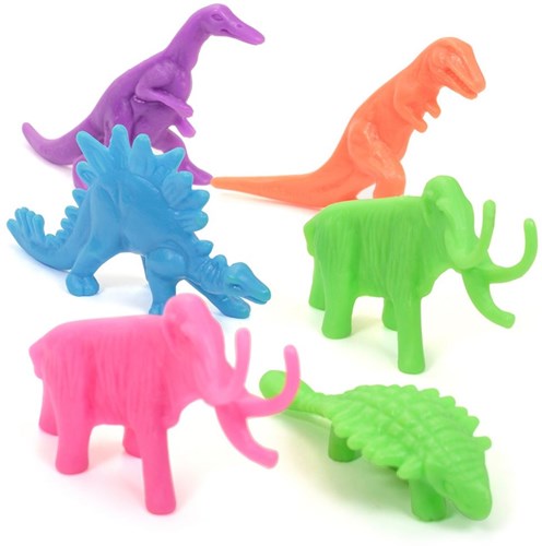 Harlekijn animales prehistóricos set de juguetes - dinosaurios 6 piezas