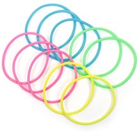 Harlekijn pulsera neón set - joyas de juguete coloridas Tobar