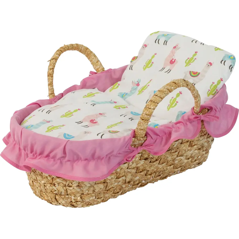 Bayer Chic 2000 bolsa de transporte para muñecas llama - 45 cm - con cojín