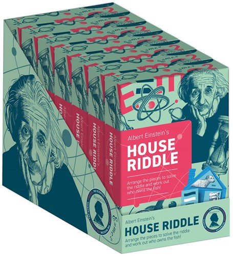 Professor Puzzle rompecabezas lógico House Riddle juego de ingenio-3