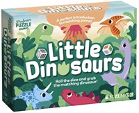Professor Puzzle juego de dinosaurios educativo cartón colorido