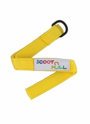 Micro Scoot'n'Pull correa de transporte patinete amarillo - correa práctica para patinete