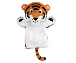 Keycraft Marioneta de mano Tigre. 26cm