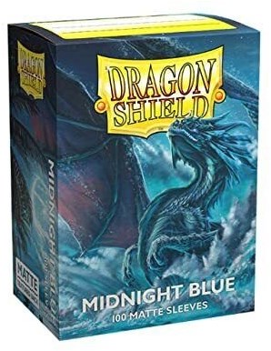 Dragon Shield fundas para cartas Midnight Blue 100 uds - fundas TCG