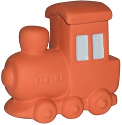 Tikiri juguete de baño tren Vroom Vroom Friends de caucho natural