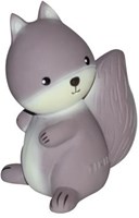 Tikiri juguete de baño ardilla caucho natural sin BPA mordedor para bebé