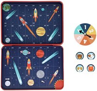 Petit Collage juego de viaje magnético carrera de cohetes - juego infantil