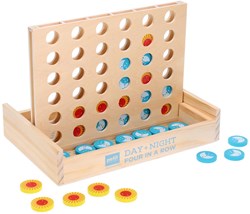 Petit Collage juego de madera - juguete educativo día y noche