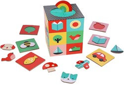 Petit Collage juego educativo formas tacto juguete sensorial