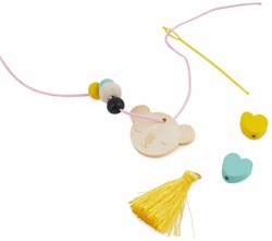Petit Collage set creativo joyas - Kit DIY de joyería para niños