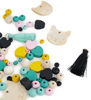 Petit Collage set creativo joyas - Kit DIY de joyería para niños-2