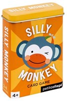 Petit Collage juego de cartas - Silly Monkey juego de viaje para niños-3