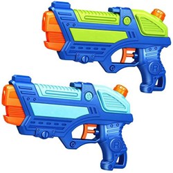 HOT Sports + Toys pistola de agua azul 23cm juguete watergun