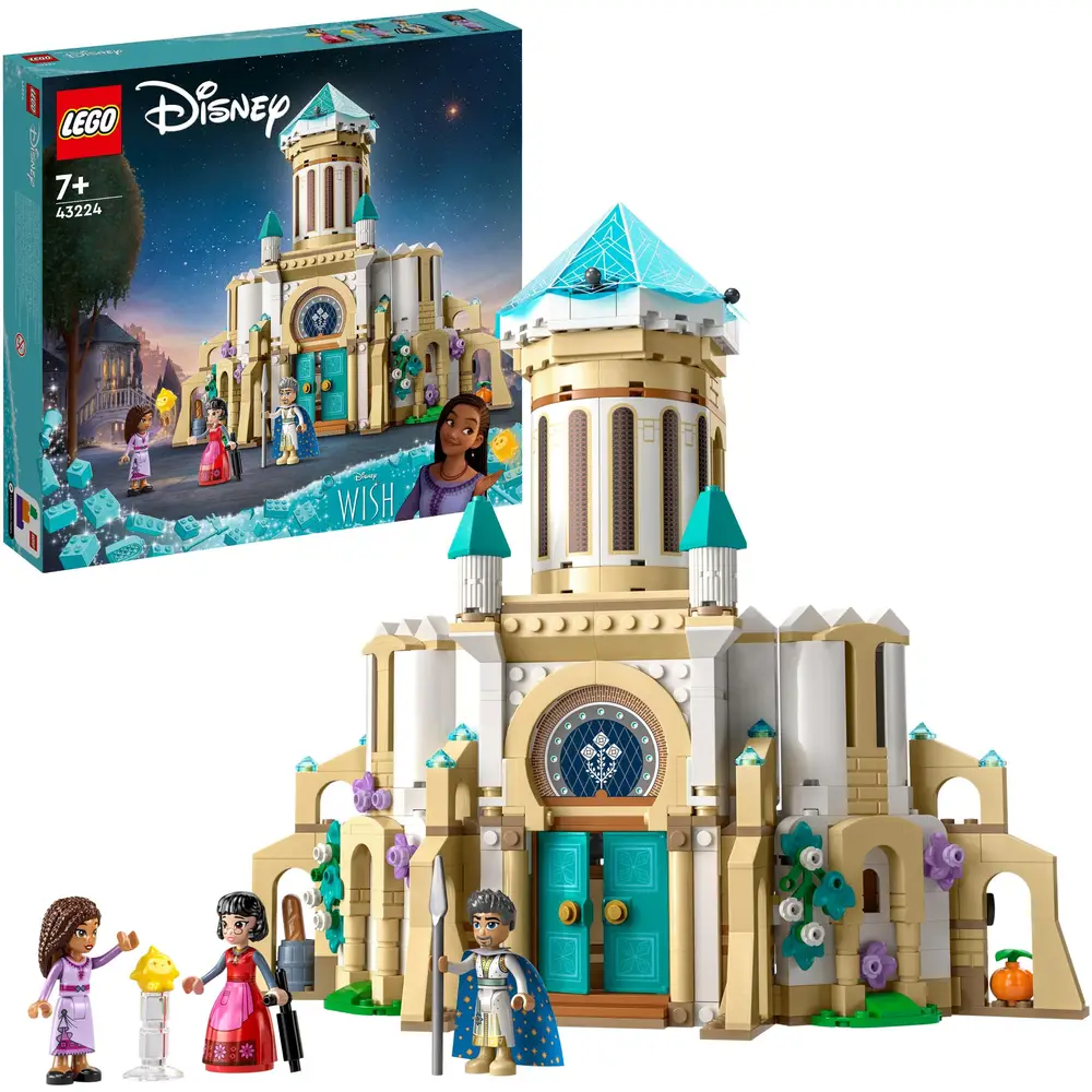 LEGO Disney Princess castillo set de construcción Rey Magnifico - película Wish
