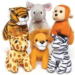 Peluches Safari y Selva