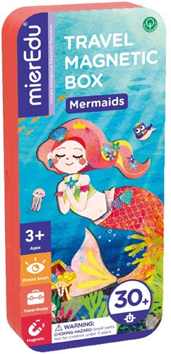MIEREDU MierEdu - Caja Puzzle Magnética - Sirenas