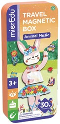 MIEREDU MierEdu - Caja Puzzle Magnética - Animales