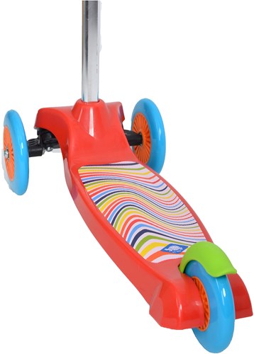 Schildkröt patinete infantil Little 1 rojo - patinete de tres ruedas para niños-3