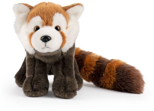 Living Nature panda rojo peluche - juguete de peluche suave