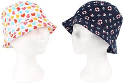 Sombrero de sol niños con elástico - accesorio de verano bucket hat