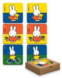 Nijntje set de posavasos - posavasos de corcho coloridos 6 unidades
