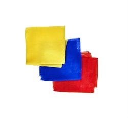 Eureka set pañuelos de malabares - juguete malabares 3 piezas nylon
