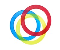 Eureka aros de malabares juguete - Acrobat 3 Juggling Rings Junior 24 cm