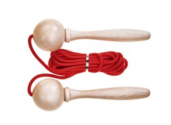 Acrobat - Skipping rope - (5 m) adjustable - Red