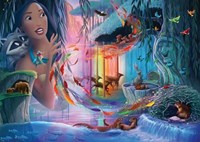 Ravensburger puzzle Disney Castles Pocahontas 1000 piezas rompecabezas