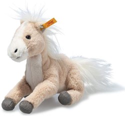 Steiff caballo de peluche Gola - peluche 18 cm beige - juguete seguro