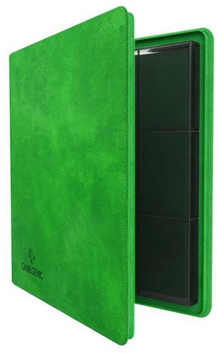 Gamegenic álbum cartas coleccionables Zip-Up 24 bolsillos verde TCG-2