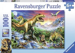 Ravensburger puzzle dinosaurios 100 piezas - puzzle infantil
