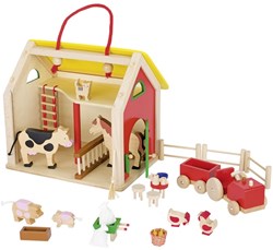 Goki Valise Ferme avec accessoires