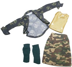 Conjunto de Ropa Paola Reina Amigas Articulada Manica (32cm)