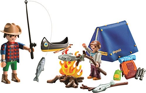 Playmobil set de camping maletín grande de transporte - 9323-2