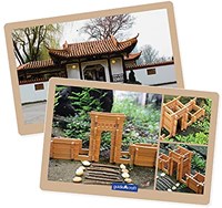 Guidecraft bloques de construcción juguete - Tabletop Notch Blocks Eastern set 87 piezas-2