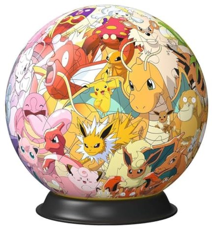 Ravensburger bola puzzle 3D Pokémon Multicharacter - puzzle juguete-2