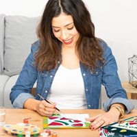 Ravensburger set de pintar por números - CreArt Sandía para creatividad-3