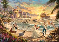Schmidt puzzle Disney La Sirenita 1000 piezas - rompecabezas-3