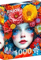 Enjoy Puzzle puzzle flores 1000 piezas cartón colorido