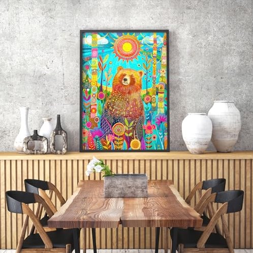 Enjoy Puzzle rompecabezas Hibernation Ends 1000 piezas animales-2
