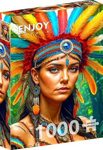 Enjoy Puzzle rompecabezas Spirit of the Roots 1000 piezas cartón colorido
