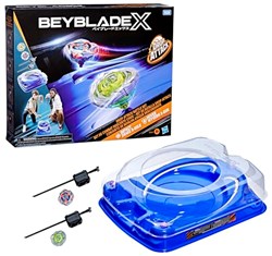 Hasbro Beyblade X Drop Attack Battle Set con Beystadium y lanzadores