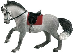 Bullyland juguete caballo andaluz castrado – detallado y resistente – 12 cm