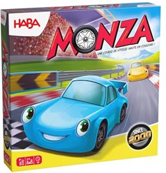 Haba juego de mesa Monza 2.0 - juego familiar coches de carreras estrategia