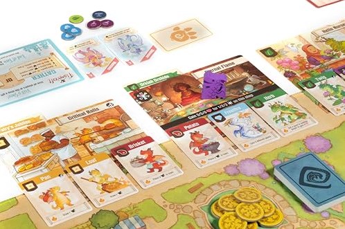 Flamecraft juego de mesa estratégico para 1-5 jugadores y familias-3