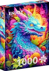 Enjoy Puzzle rompecabezas Celestial Dragon 1000 piezas cartón fantasía