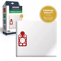 Bolsas para aspiradora Sqoon para Numatic Henry, Hetty, James y PPR240 - 10 unidades