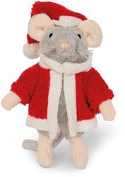 Het Muizenhuis peluche Papá Noel - muñeco suave 12 cm - regalo de Navidad